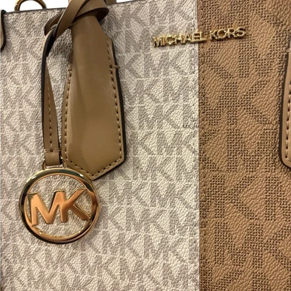 Michael Kors Maple Medium Messenger Crossbody Purse Satchel Women Bag NEW $298